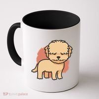 Cute Goldendoodle Dog Coffee Mug thumb 0