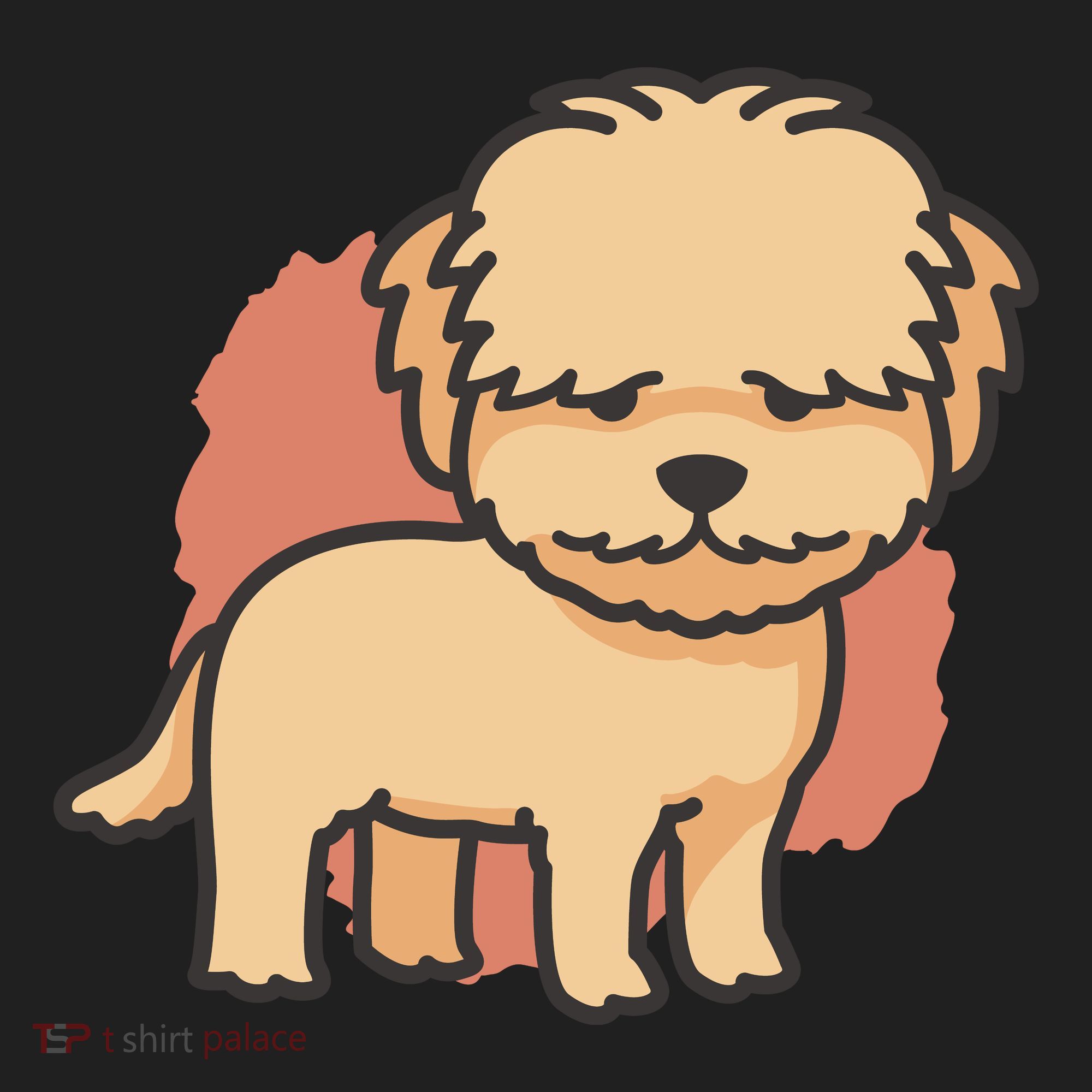 Cute Goldendoodle Dog Beanie