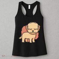 Cute Goldendoodle Dog Women's Tank Top thumb 3