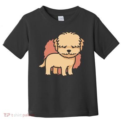 Cute Goldendoodle Dog Toddler T-Shirt