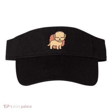 Cute Goldendoodle Dog Visor