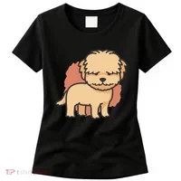 Cute Goldendoodle Dog Women's T-Shirt thumb 0