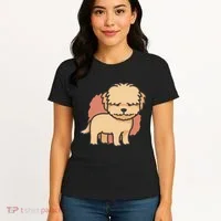 Cute Goldendoodle Dog Women's T-Shirt thumb 4