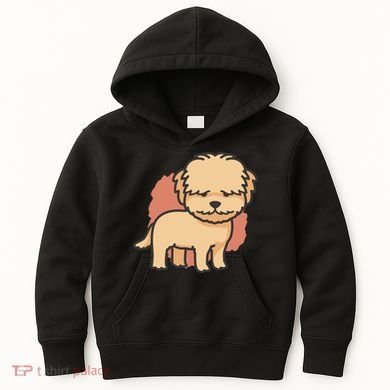 Cute Goldendoodle Dog Kids Hoodie