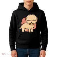 Cute Goldendoodle Dog Kids Hoodie thumb 4