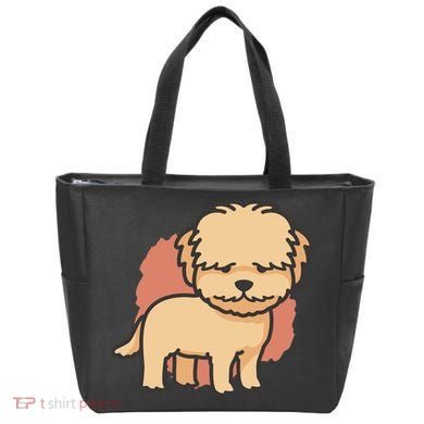 Cute Goldendoodle Dog Tote Bag