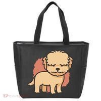 Cute Goldendoodle Dog Tote Bag thumb 0