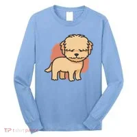 Cute Goldendoodle Dog Long Sleeve Shirt thumb 0