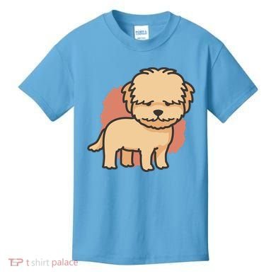 Cute Goldendoodle Dog Kids T-Shirt