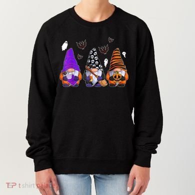 Cute Gnomes Design Thanksgiving Halloween Women's Sweatshirt