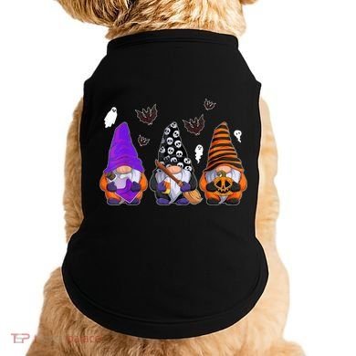Cute Gnomes Design Thanksgiving Halloween Doggie Tank