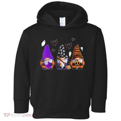 Cute Gnomes Design Thanksgiving Halloween Toddler Hoodie