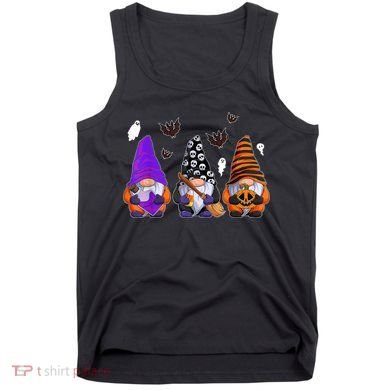 Cute Gnomes Design Thanksgiving Halloween Tank Top