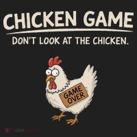 Chicken Game DonT Look At The Chicken Women's Sweatshirt thumb 2