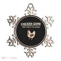 Chicken Game DonT Look At The Chicken Ornament thumb 0