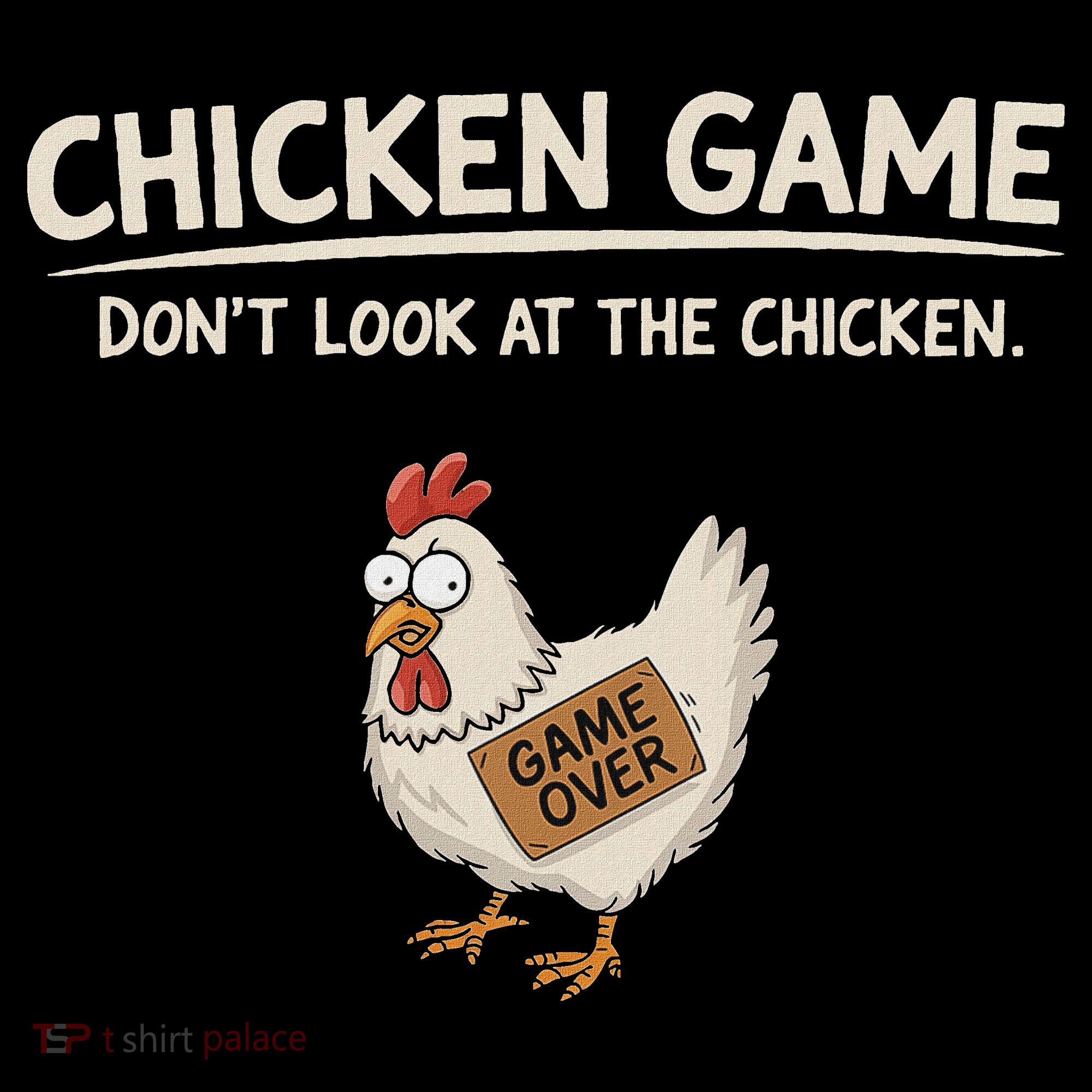 Chicken Game DonT Look At The Chicken Ornament