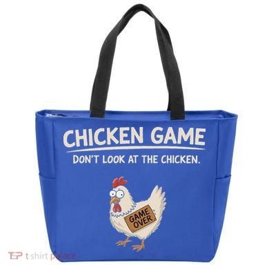 Chicken Game DonT Look At The Chicken Tote Bag