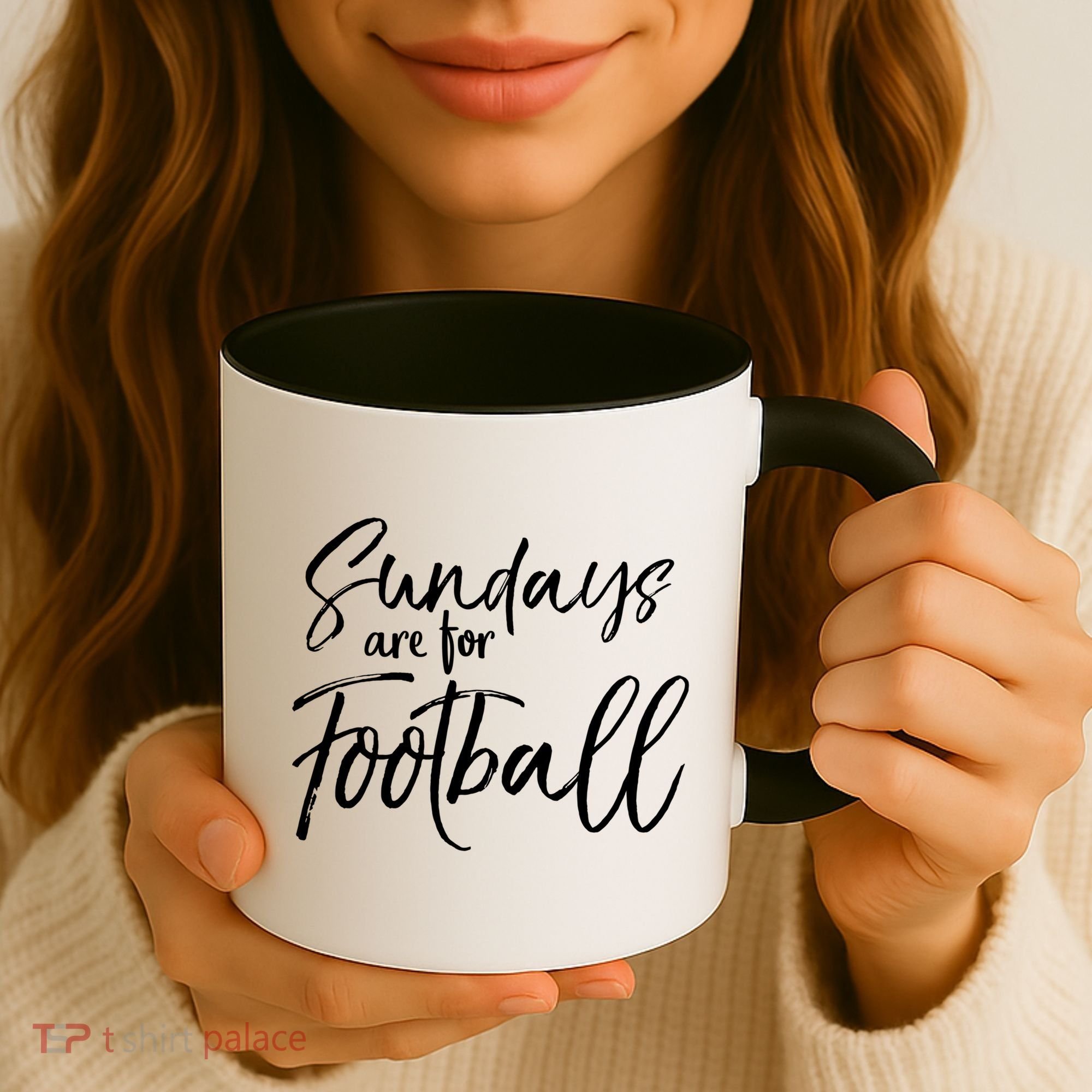 Cute Game Day Fun Sundays Are For Football Gift Coffee Mug