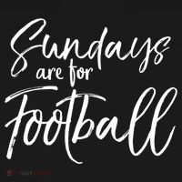 Cute Game Day Fun Sundays Are For Football Gift Ornament thumb 1