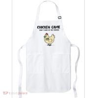 Chicken Game Dont Look At The Chicken Funny Apron thumb 0