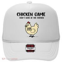 Chicken Game Dont Look At The Chicken Funny Hat thumb 0