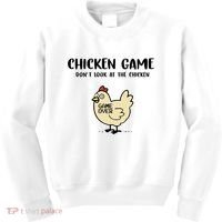 Chicken Game Dont Look At The Chicken Funny Kids Sweatshirt thumb 0