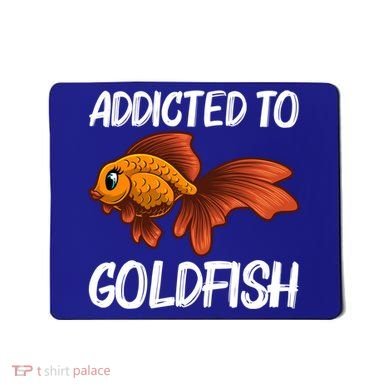 Cute Goldfish Design Pet Fish Goldfish Lover Gift Mousepad