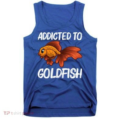 Cute Goldfish Design Pet Fish Goldfish Lover Gift Tank Top