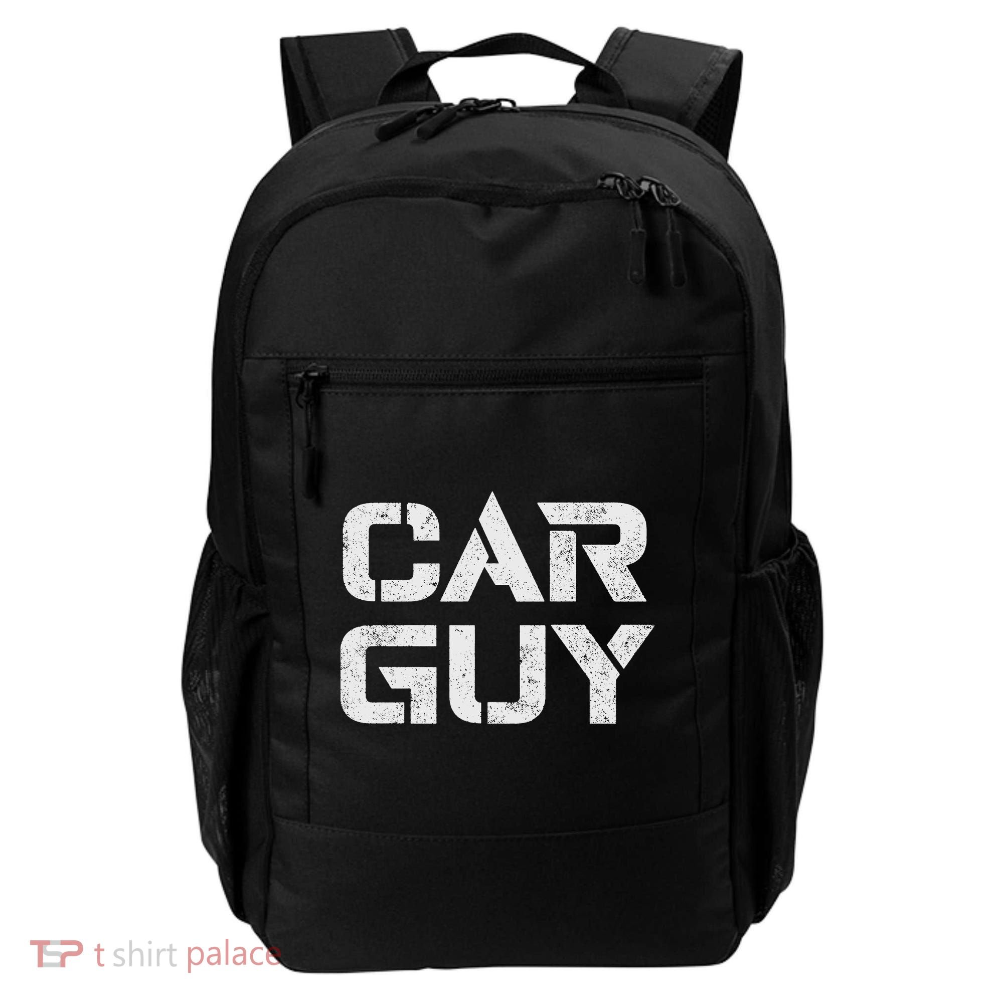 Car Guy Distressed Backpack