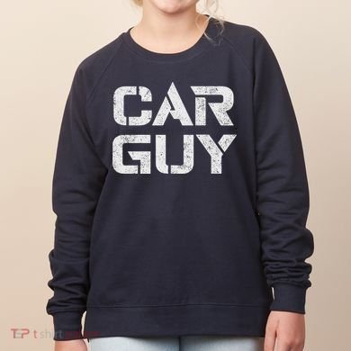 Car Guy Distressed Women's Sweatshirt