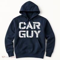 Car Guy Distressed Hoodie thumb 0