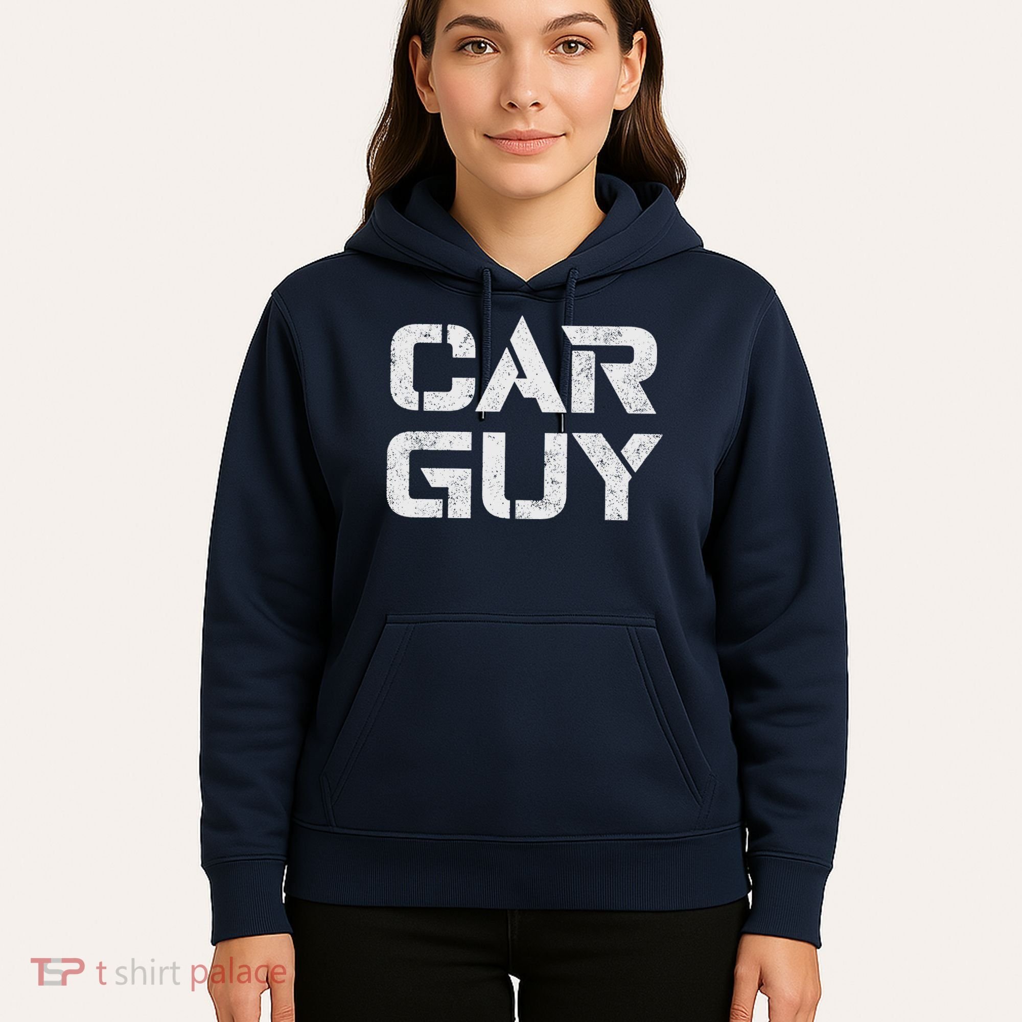 Car Guy Distressed Hoodie