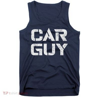 Car Guy Distressed Tank Top