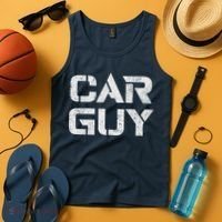 Car Guy Distressed Tank Top thumb 4
