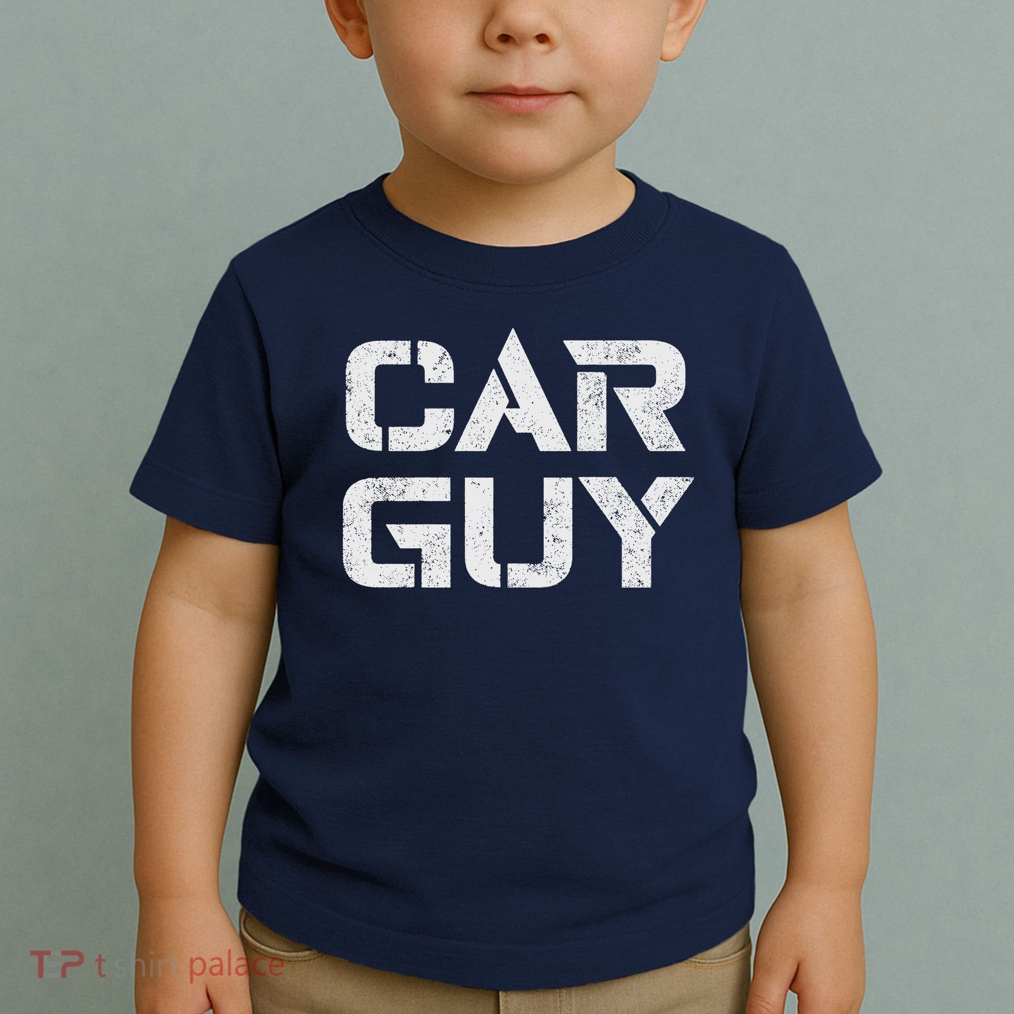 Car Guy Distressed Toddler T-Shirt