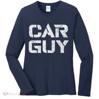 Car Guy Distressed Women's Long Sleeve Shirt thumb 0