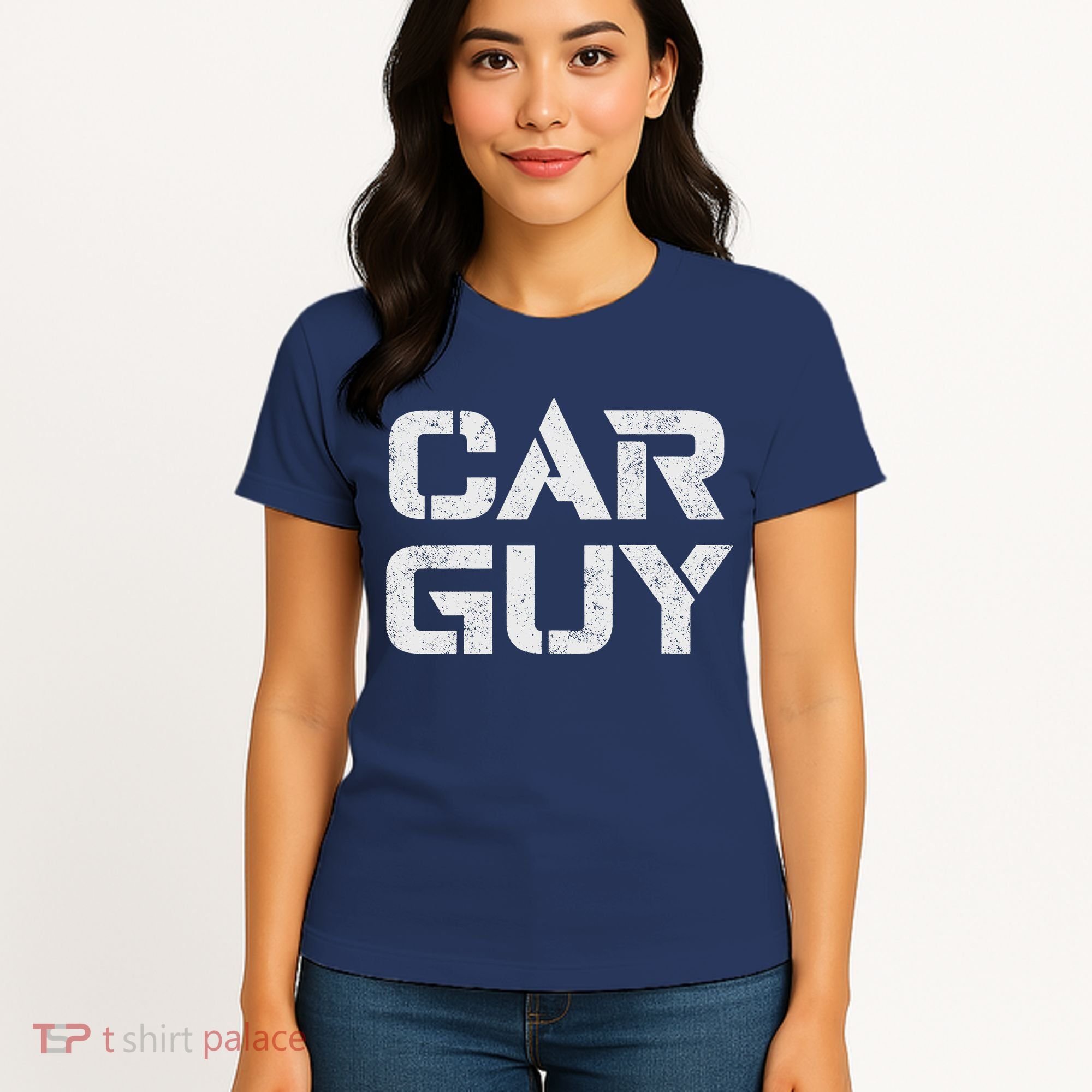 Car Guy Distressed Women's T-Shirt