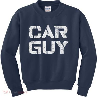 Car Guy Distressed Kids Sweatshirt