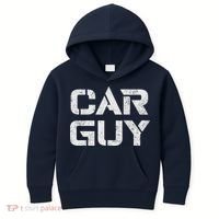 Car Guy Distressed Kids Hoodie thumb 0