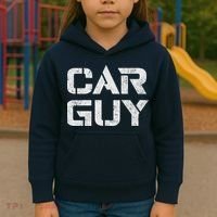 Car Guy Distressed Kids Hoodie thumb 3