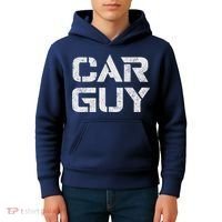 Car Guy Distressed Kids Hoodie thumb 4