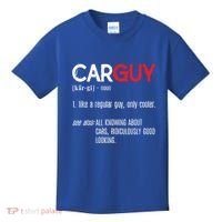 Car Guy Definition Gift Mechanic Funny Gift Car Lover Collectors Gift Kids T-Shirt thumb 0