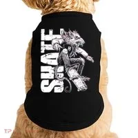Cool Grunge Distressed Skateboarding Rat Mouse Doggie Tank thumb 0