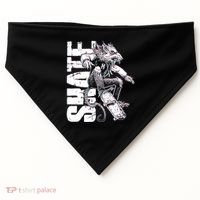 Cool Grunge Distressed Skateboarding Rat Mouse USA-Made Doggie Bandana thumb 0