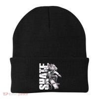 Cool Grunge Distressed Skateboarding Rat Mouse Beanie thumb 0