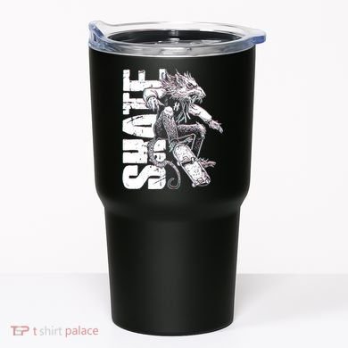 Cool Grunge Distressed Skateboarding Rat Mouse Tumbler