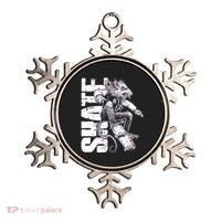 Cool Grunge Distressed Skateboarding Rat Mouse Ornament thumb 0