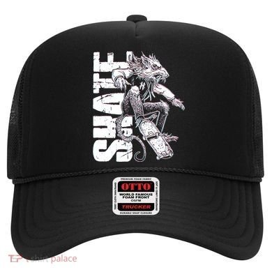 Cool Grunge Distressed Skateboarding Rat Mouse Hat