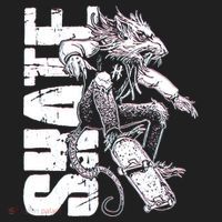 Cool Grunge Distressed Skateboarding Rat Mouse Hat thumb 2