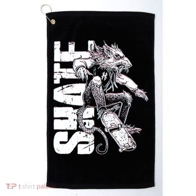 Cool Grunge Distressed Skateboarding Rat Mouse Golf Towel